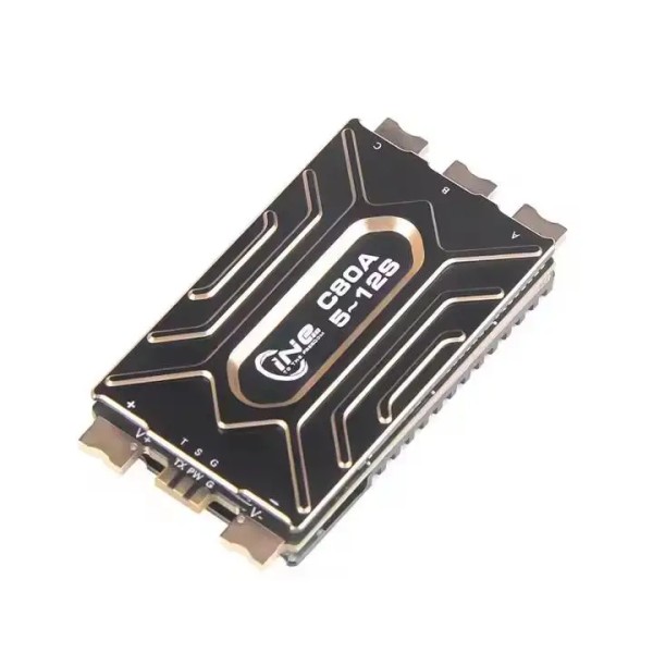 TMOTOR CINE C80A 12S Mini UAV ESC Haute Efficacité 80A/100A 5-12S 48V/24V Redbrick 80A 5-12S 48V/24V 80A/100A Accessoire UAV